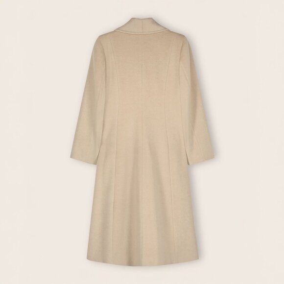 Sofia Cashmere Lara Shawl Collar Princess Coat Women’s Size 12 Camel Hair NWT - Picture 4 of 8